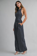 STRIPE SET  OPEN BACK