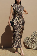 Vestido Maxi Animal Print
