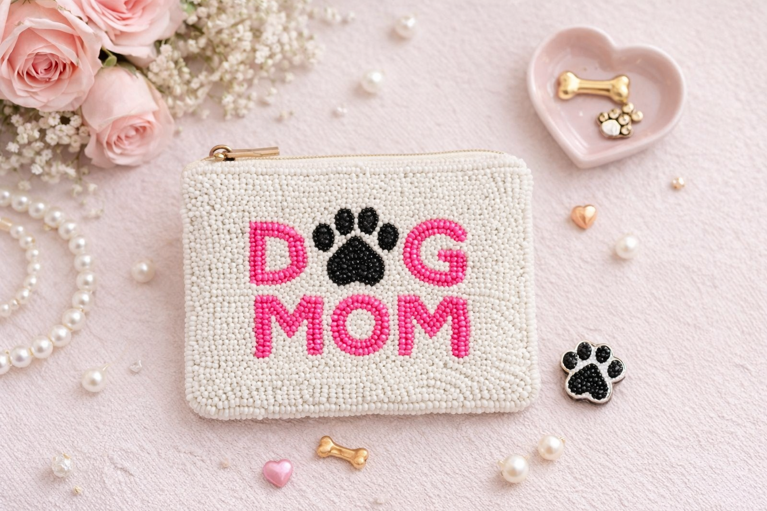 DOGGY MOM COIN PURSE
