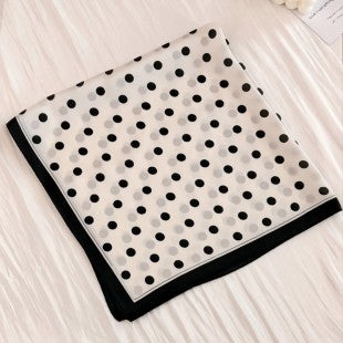 BANDANA SILK POLKA DOTS