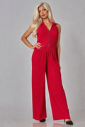 RED LIP TEXTURED ZIPPER SET